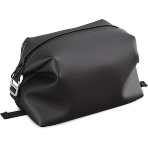image:imageVomgomfom 6L 13 Inch Silicone Toiletry Bag Waterproof Leakproof Travel Cosmetic Organizer Adjustable GBuckle Compression Dopp Kit Foldable Makeup Bag for Women amp Men Grey 13 6LBlack